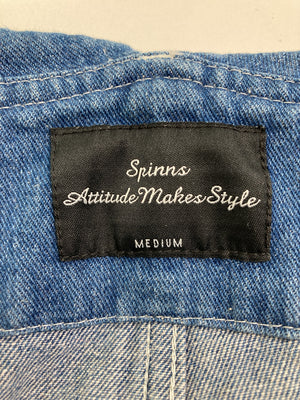 Spinns Attitude Makes Style/サロペット/オーバーオール/オールインワン・サロペット/ブルー/NEDIUM