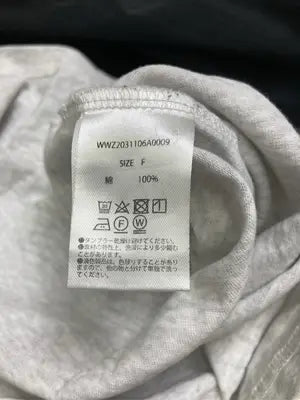 per/Tシャツ/カットソー/トップス/グレー/F