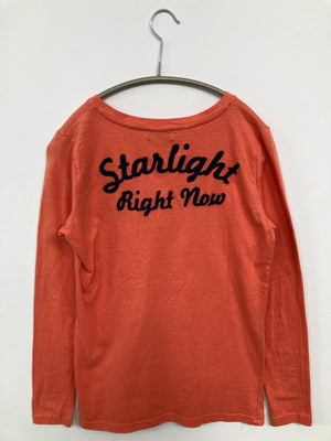 Tシャツ/カットソー/トップス/オレンジ/M