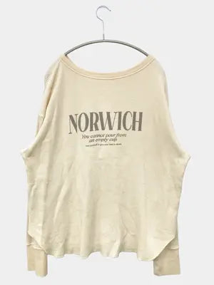 +81 BRANCA/Tシャツ/カットソー/トップス/アイボリー/F