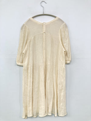 RETRO GIRL/レトロガール/シャツワンピース/ワンピース/ドレス/アイボリー/F