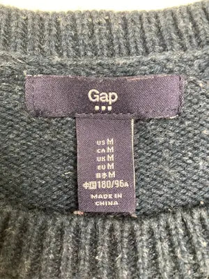 GAP/ギャップ/ニット/セーター/トップス/ネイビー/M