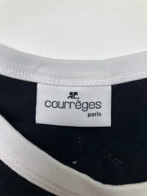 courreges/クレージュ/Tシャツ/カットソー/トップス/ブラック/M