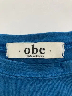 obe/オーブ/Tシャツ/カットソー/トップス/ブルー