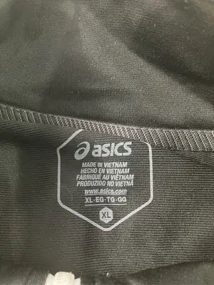 ASICS/アシックス/ジャージ/トラックジャケット/トップス/ブラック/XL