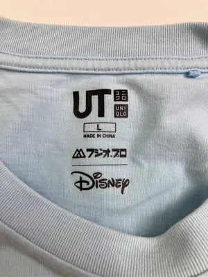 UNIQLO UT/ユニクロユーティー/Tシャツ/カットソー/トップス/スカイブルー/L