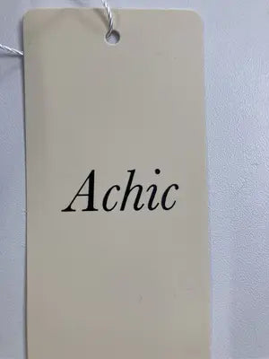 Achic/アシック/Tシャツ/カットソー/トップス/ベージュ/M