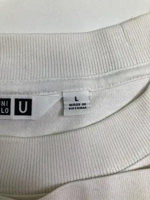 UNIQLO U/ユニクロユー/Tシャツ/カットソー/トップス/ホワイト/L