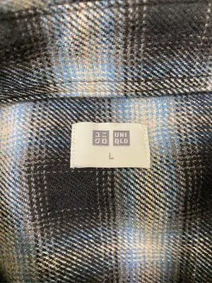 UNIQLO/ユニクロ/シャツ/ブラウス/トップス/ブラック/L