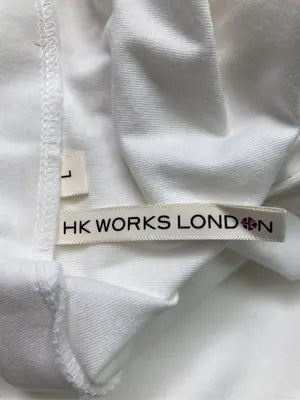 HK WORKS LONDON/エイチケーワークスロンドン/Tシャツ/カットソー/トップス/ホワイト/L