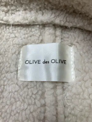 OLIVE des OLIVE/オリーブデオリーブ/ムートンコート/ジャケット/アウター/ベージュ/F