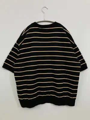 RASVOA/ラスボア/Tシャツ/カットソー/トップス/ブラック/F
