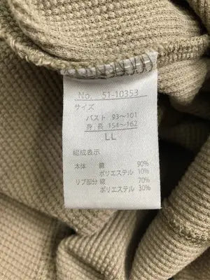 Tシャツ/カットソー/トップス/ブラウン/LL  ウエスト93～101　身長154～162