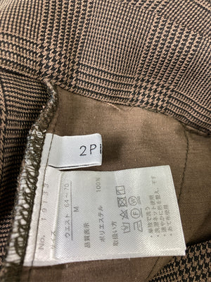 2PINK/ツーピンク/スラックス/パンツ/ブラウン/M