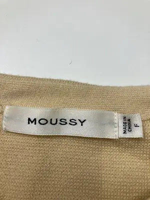 MOUSSY/マウジー/カーディガン/ボレロ/トップス/ベージュ/F