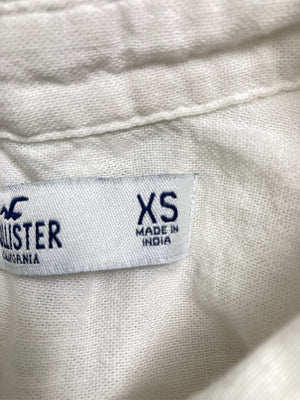 HOLLISTER/ホリスター/シャツ/ブラウス/トップス/ホワイト/XS