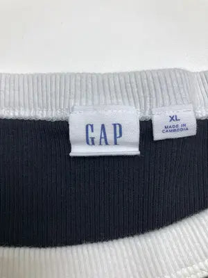 GAP/ギャップ/Tシャツ/カットソー/トップス/ブラック/XL