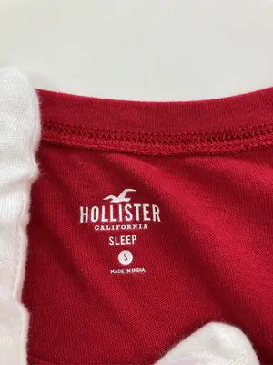 HOLLISTER/ホリスター/Tシャツ/カットソー/トップス/レッド/S