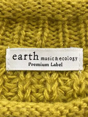 earth music&ecology/アースミュージックアンドエコロジー/ニット/セーター/トップス/イエロー/F