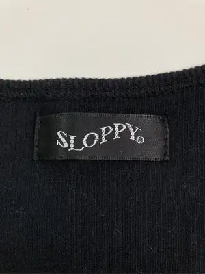 SLOPPY/スロッピー/Tシャツ/カットソー/トップス/ブラック/F