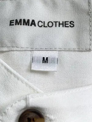 EMMA CLOTHES/エマクローズ/シャツ/ブラウス/トップス/ホワイト/M