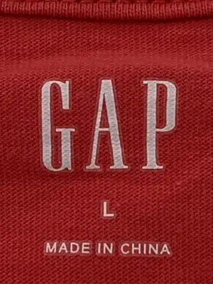 GAP/ギャップ/Tシャツ/カットソー/トップス/レッド/L