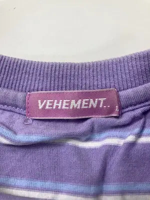 VEHEMENT/Tシャツ/カットソー/トップス/パープル/L