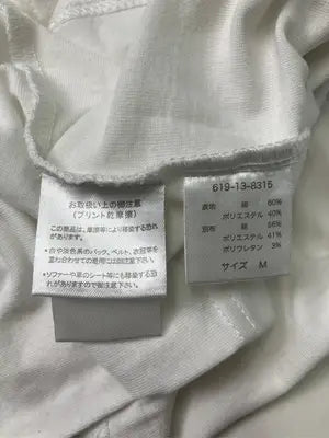 TOM and JERRY/トムアンドジェリー/Tシャツ/カットソー/トップス/ホワイト/M