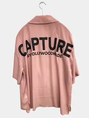 CAPTURE/キャプチャー/シャツ/ブラウス/トップス/ピンク/M