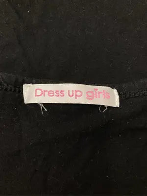 Dress up girls/Tシャツ/カットソー/トップス/ブラック/M