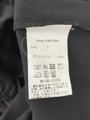 ESICA/シャツ/ブラウス/トップス/ブラック/F
