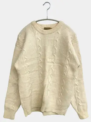 LEDOLNO/ニット/セーター/トップス/アイボリー/LARGE