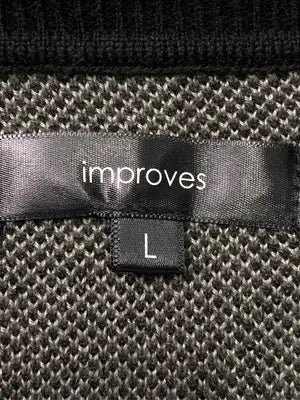 improves/インプルーブス/カーディガン/ボレロ/トップス/ブラック/L