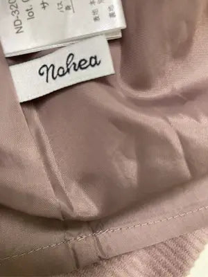 nohea/ノヘア/ジャンパースカート/ワンピース/ドレス/ブラウン/M