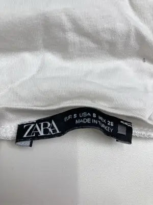 ZARA/ザラ/Tシャツ/カットソー/トップス/ホワイト/S