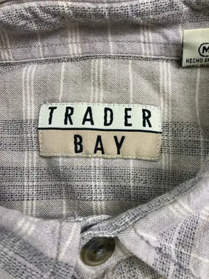 TRADER BAY/シャツ/ブラウス/トップス/グレー/M