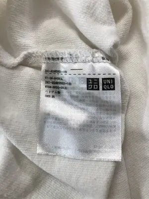 UNIQLO/ユニクロ/Tシャツ/カットソー/トップス/ホワイト/S