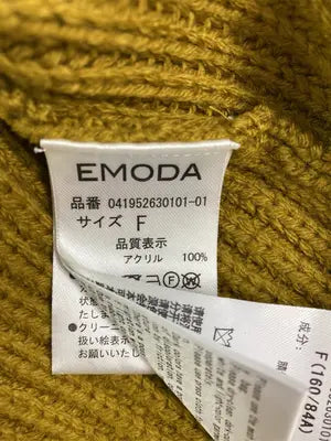 EMODA/エモダ/ニット/セーター/トップス/ブラウン/F