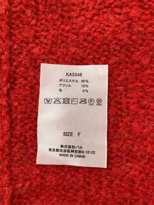 Kastane/カスタネ/マフラー/ファッション雑貨/レッド/F