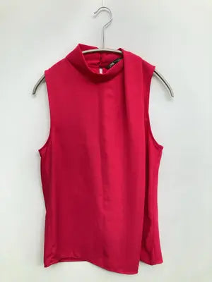 ZARA/ザラ/ノースリーブ/トップス/レッド/EUR XS/USA XS/MEX 24