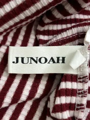 JUNOAH/ジュノア/Tシャツ/カットソー/トップス/レッド/M