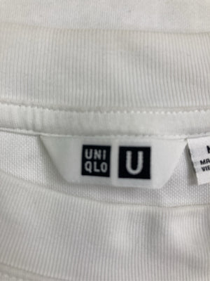UNIQLO U/ユニクロユー/Tシャツ/カットソー/トップス/ホワイト/M