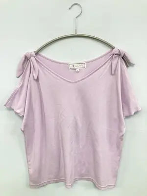 ROPE PICNIC/ロペピクニック/Tシャツ/カットソー/トップス/パープル/38