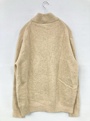 UNIQLO/ユニクロ/ニット/セーター/トップス/ベージュ/L