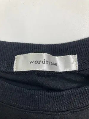 Wordtrobe/ワードトローブ/Tシャツ/カットソー/トップス/ブラック/F