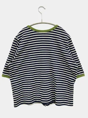 JUST COLLECTION/ジャストコレクション/Tシャツ/カットソー/トップス/ネイビー/F