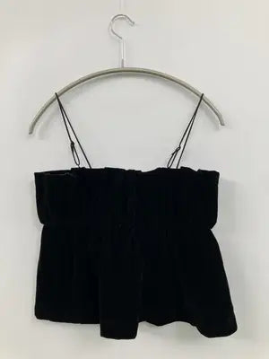M line/エムライン/キャミソール/トップス/ブラック/F