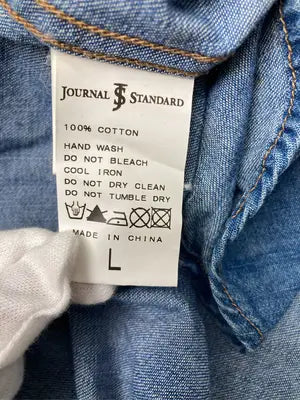JOURNAL STANDARD/ジャーナルスタンダード/シャツ/ブラウス/トップス/ブルー/L