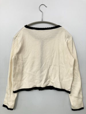 カーディガン/ボレロ/トップス/アイボリー