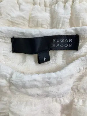 SUGAR SPOON/シュガースプーン/シャツ/ブラウス/トップス/ホワイト/F